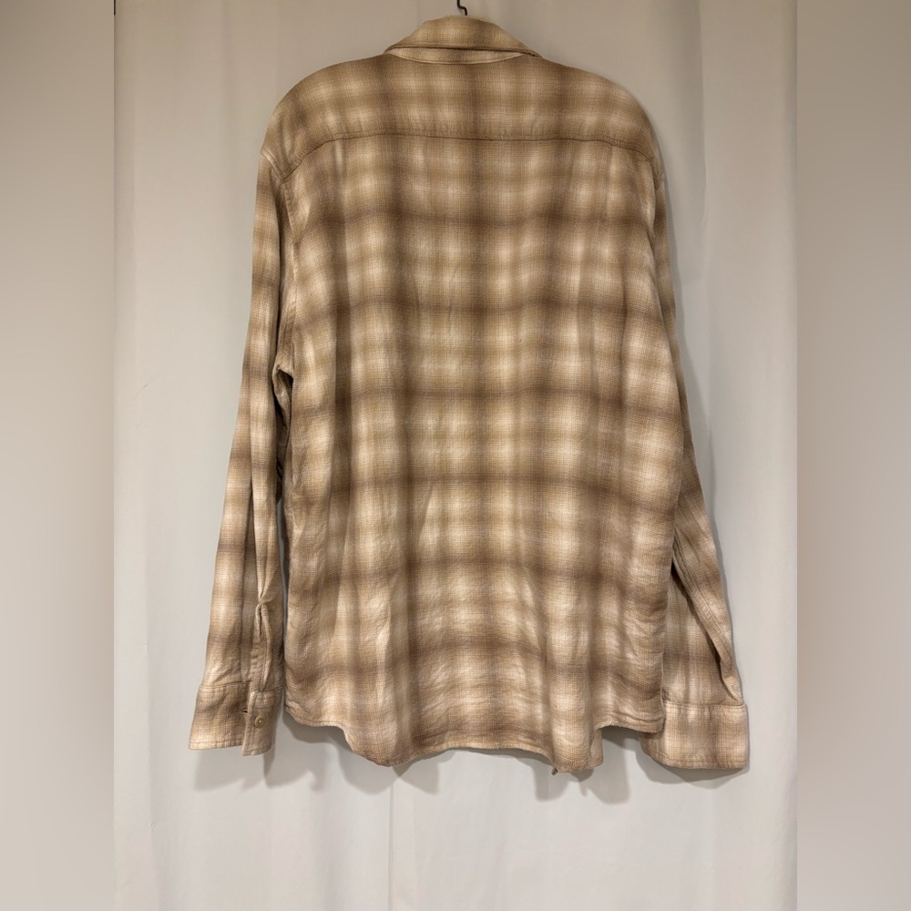 American Eagle Brown Button Down Flannel - image 4